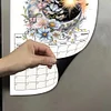 Mondblumenkalender - 5d DIY Handwerk Aufkleber Magnet