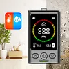 Rechargeable Carbon Monoxide Detector W/ Digital Display for Home RV Apartment