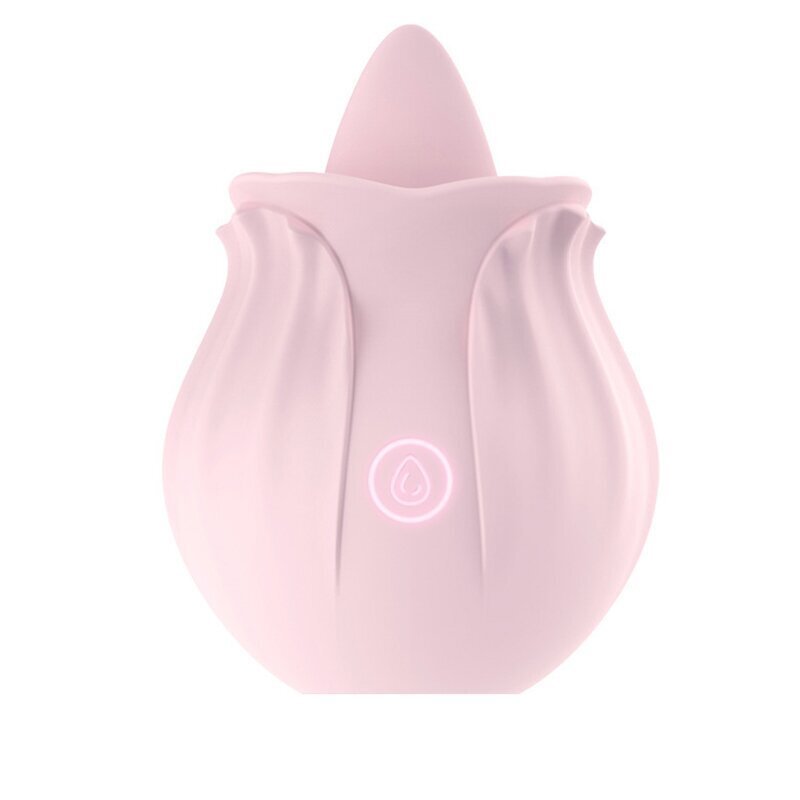 Pink Rose Toy Deluxe For Sex Licking Vibrator