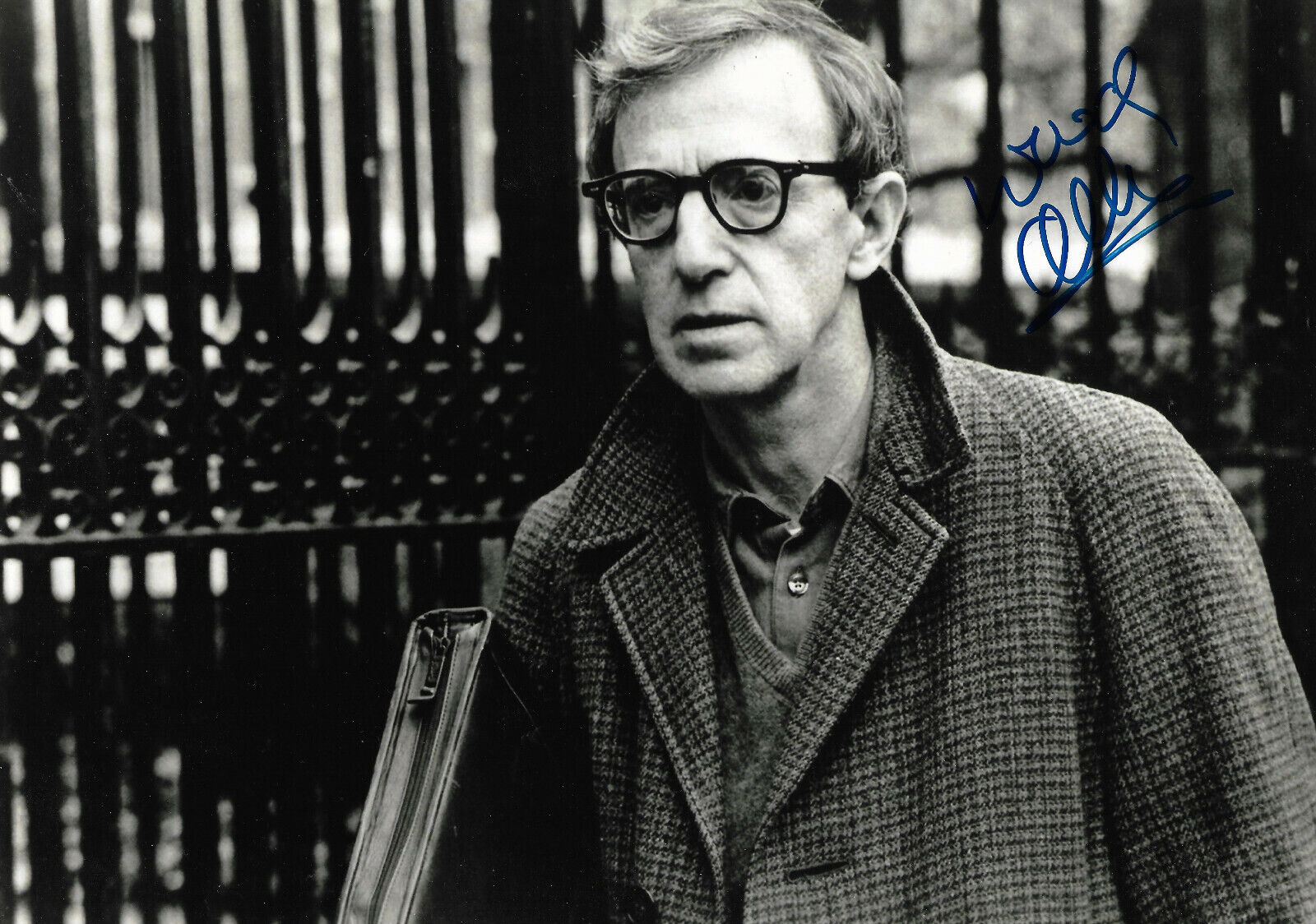 Woody Allen signed 8x12 inch Photo Poster painting autograph ACOA