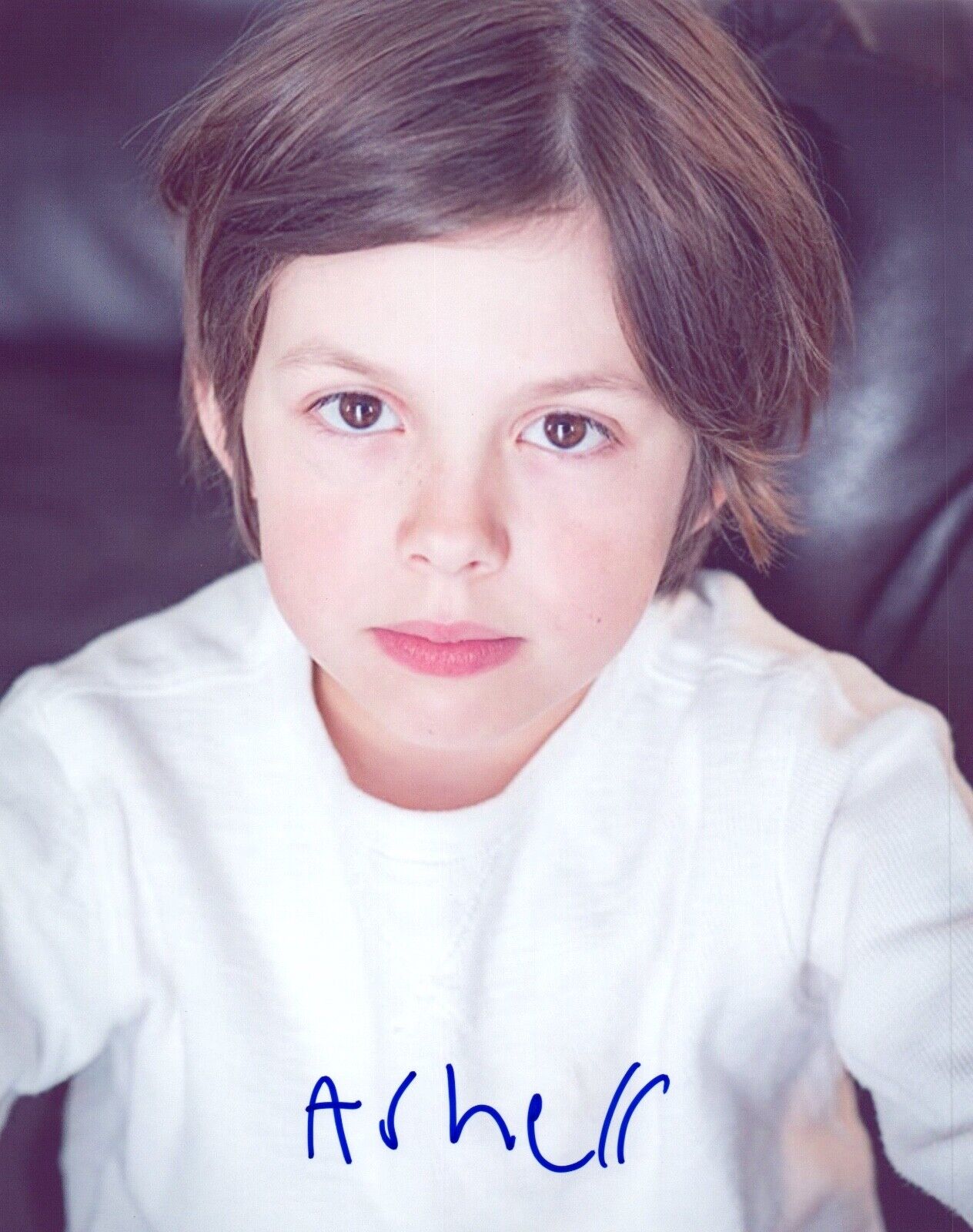 Asher Miles Fallica Signed Autographed 8x10 Photo Poster painting Tully Child Actor COA