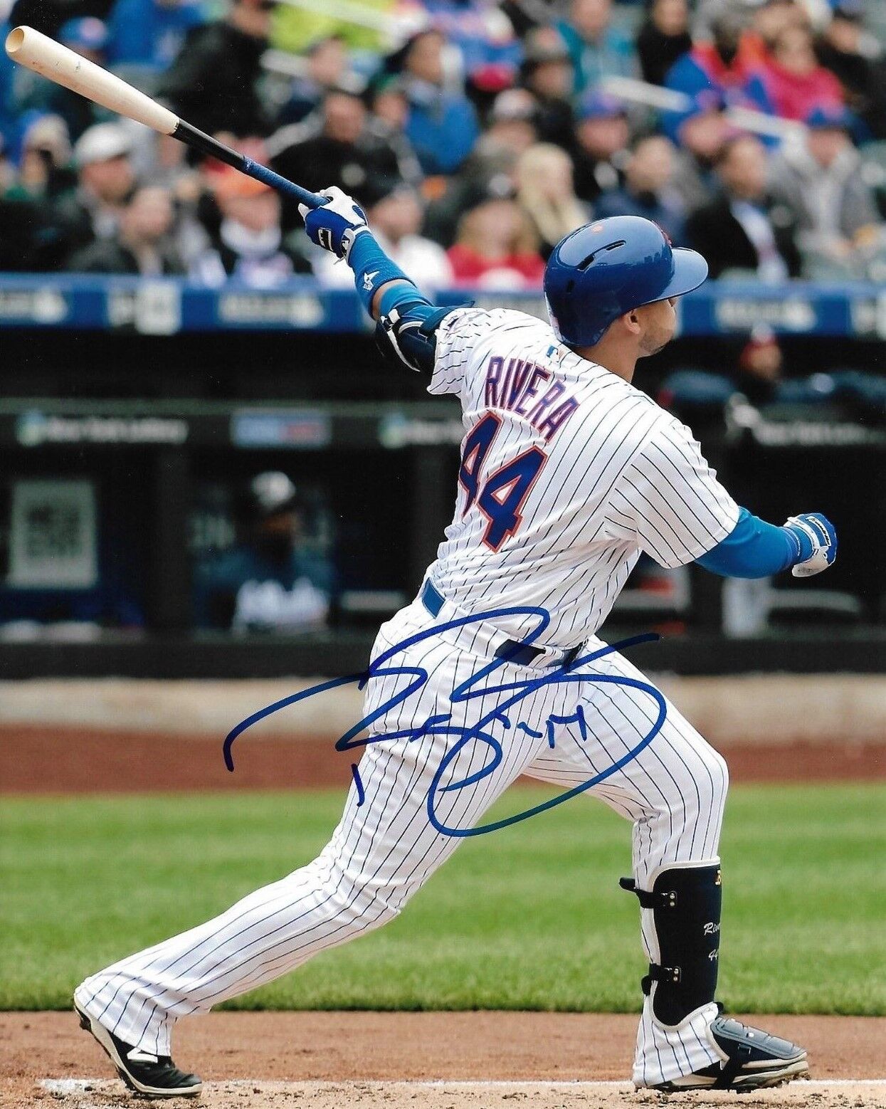 RENE RIVERA signed autographed NEW YORK METS 8x10 Photo Poster painting w/COA