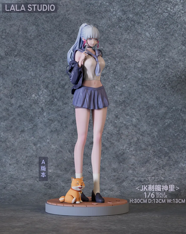 PRE-ORDER LALA Studio - Genshin Impact - JK Uniform Kamisato Ayaka Statue(GK) (Adult 18+)-