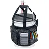 Fishing Bucket Organizer with Buckets Cover Ice Fishing Tackle Bag with Rod & Plier Holder Multi-Pockets for 5 Gallon Buckets Gear Accessories