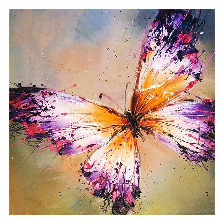 Butterfly   Diamond Painting 30*30CM