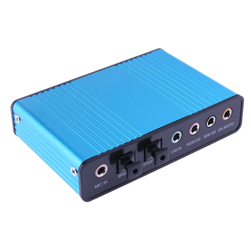 

External USB Sound Card Channel 5.1 7.1 Optical Audio Card Adapter for PC, 501 Original