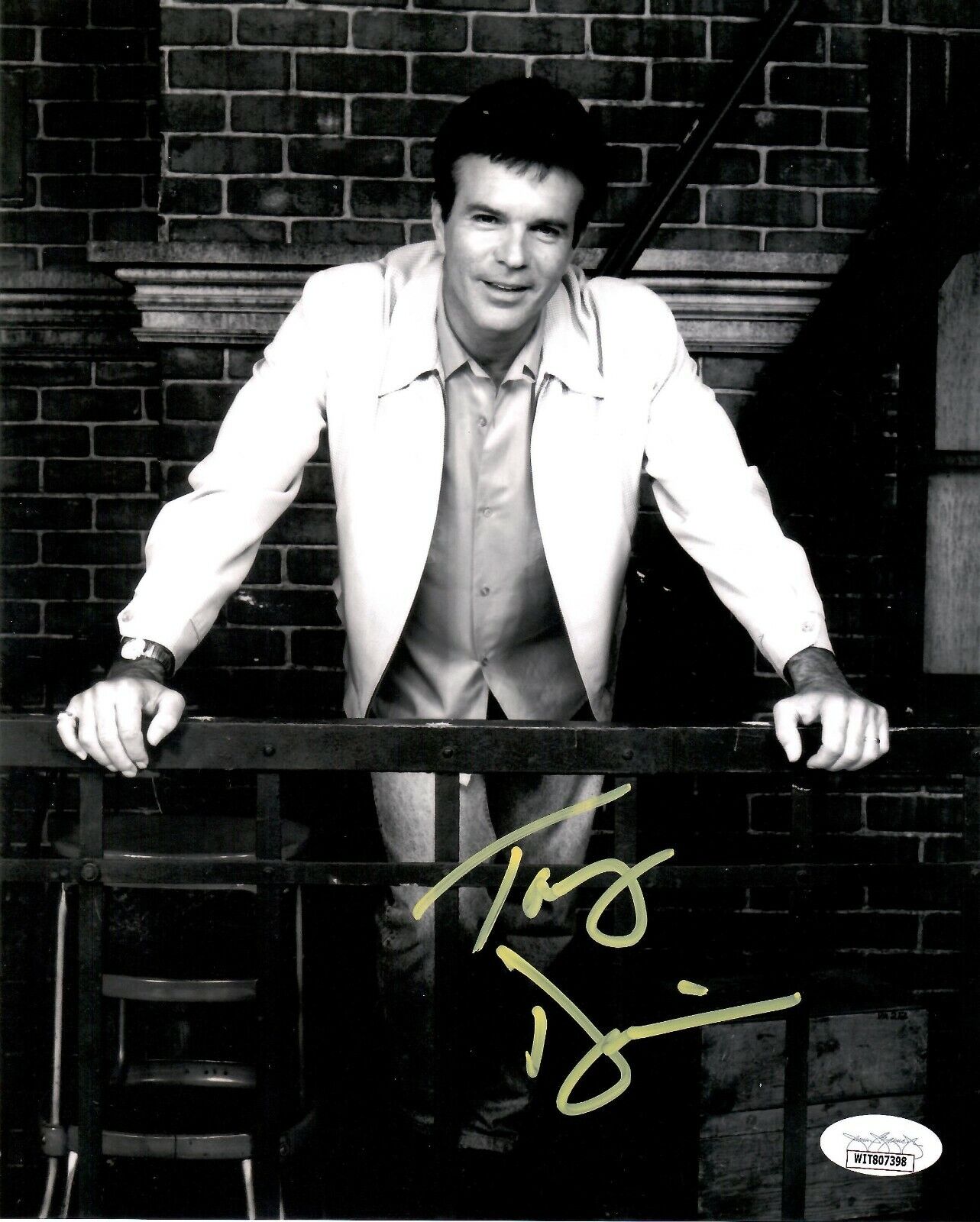 Tony Denison autographed signed inscribed 8x10 Photo Poster painting Crime Story JSA Witness Ray