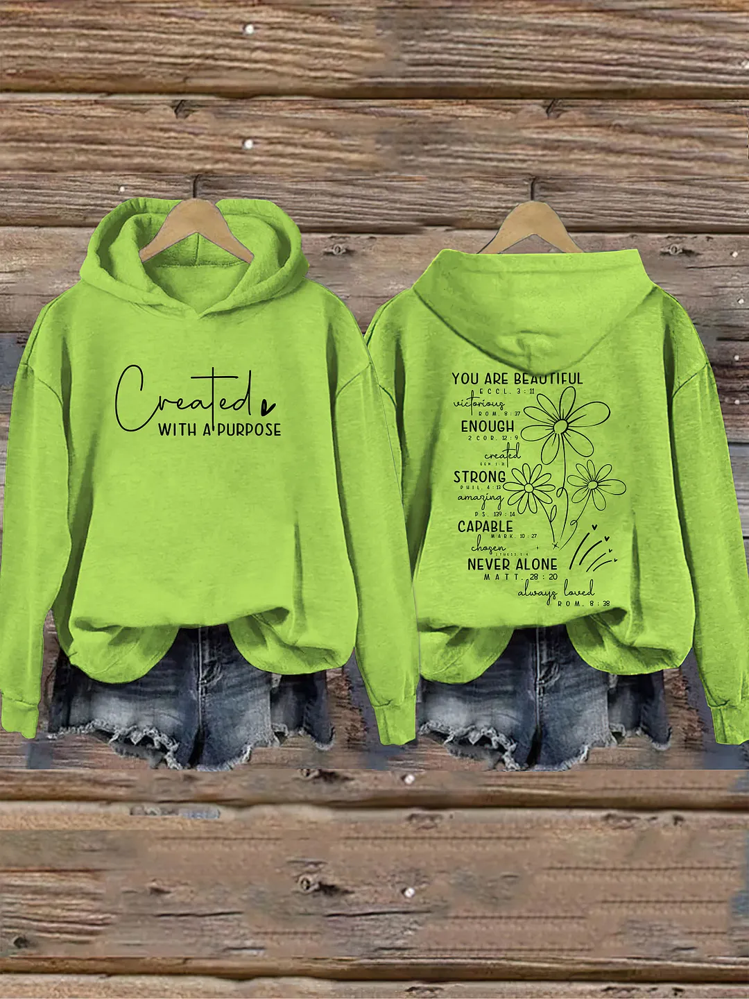 Created With A Purpose Hoodie
