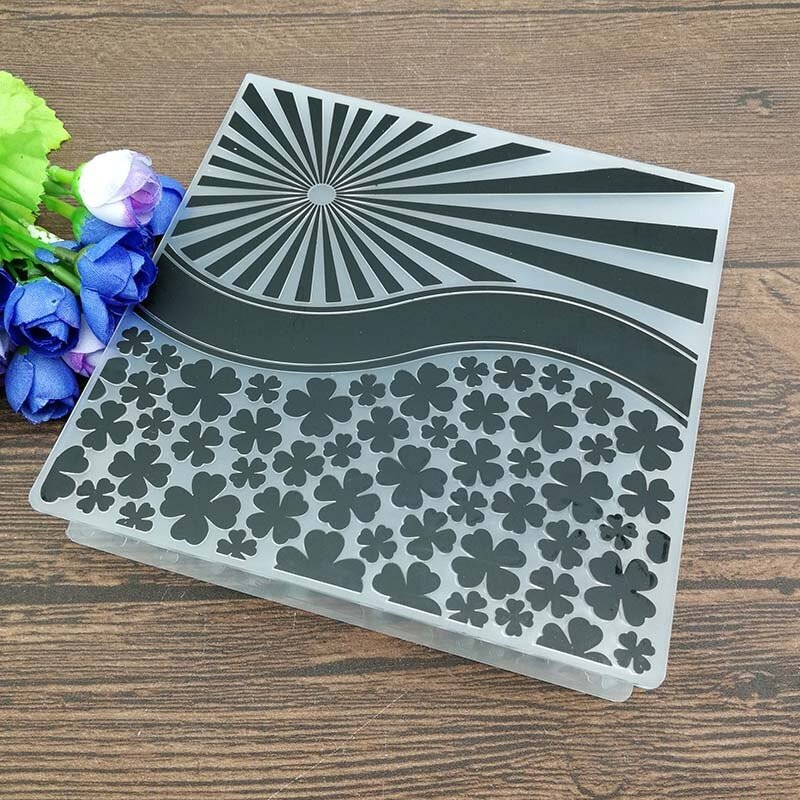 Merry Christmas Embossing Folder Plastic Card Making Stamps Scrapbooking Paper Craft Supplies Folders Album DIY
