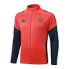 25/26 Bayern Munich orange color long zipper Training Jacket Set