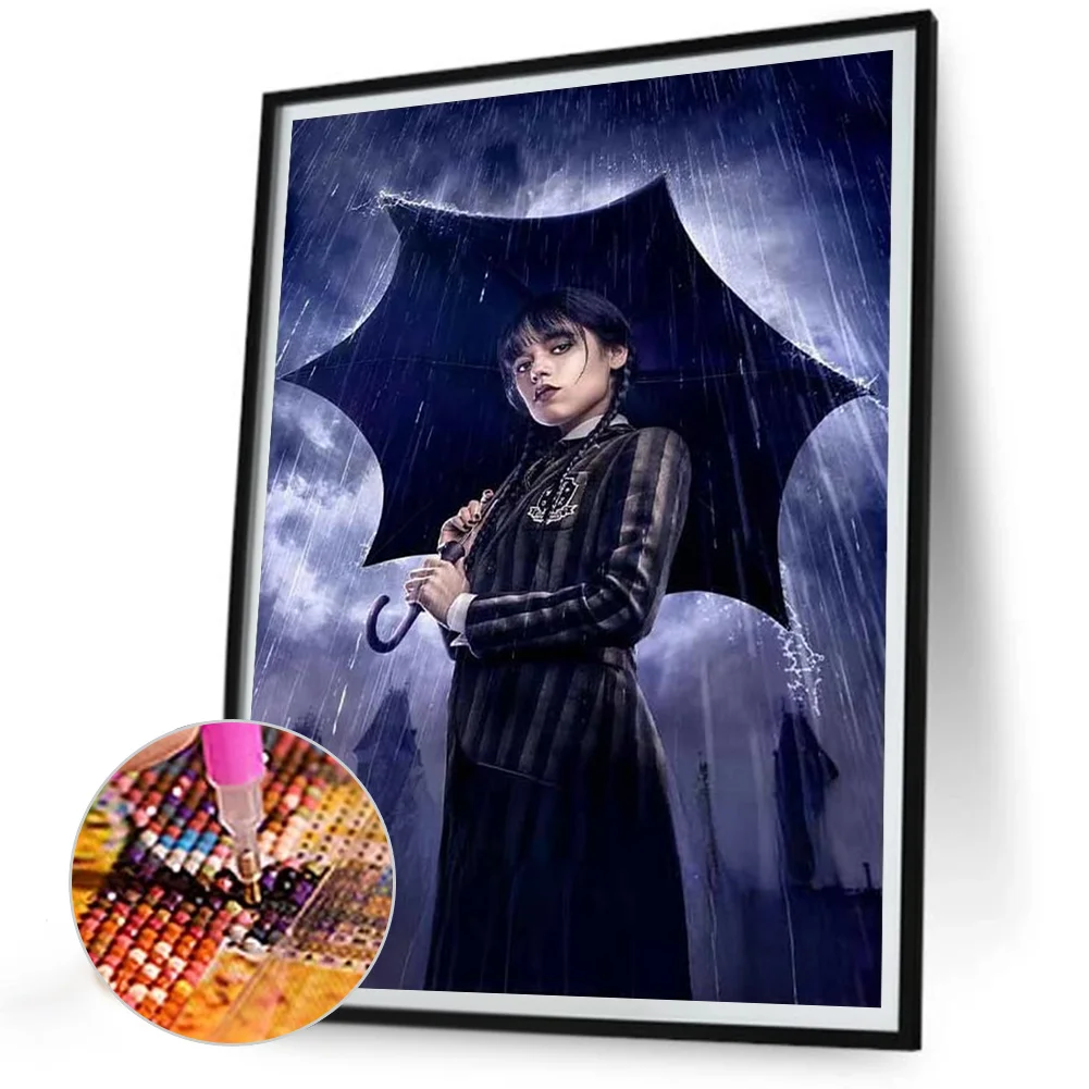 Diamond Painting - Full Round Drill - Wednesday(Canvas|30*40cm)