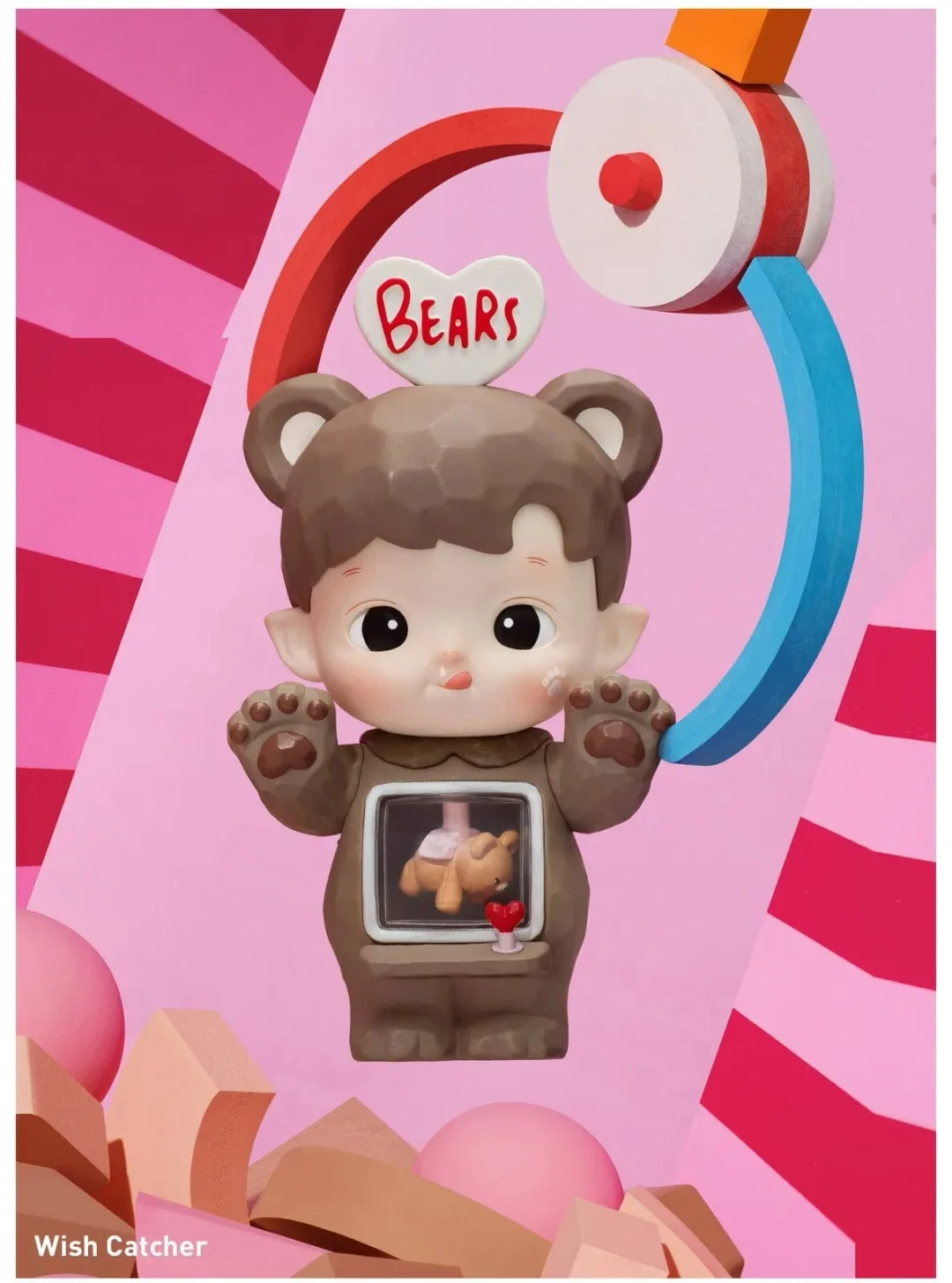 HACIPUPU Rolling Time Machine Series Blind Box Figures 