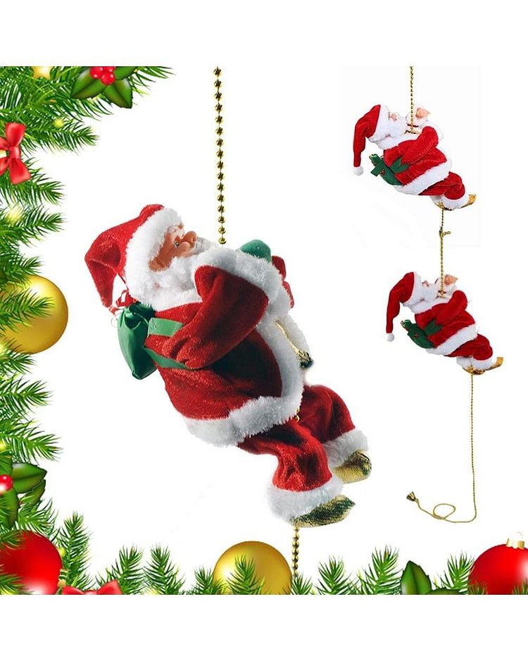 Early Christmas Sale!! Electric Climbing Santa-Buy 2 Free Shipping