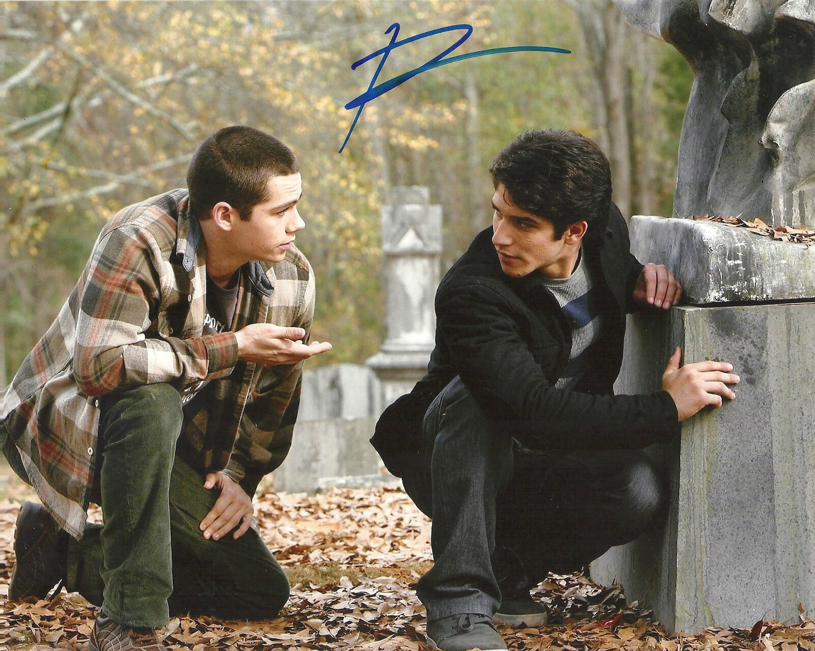 TYLER POSEY 'TEEN WOLF' SCOTT MCCALL SIGNED 8X10 PICTURE *COA 1