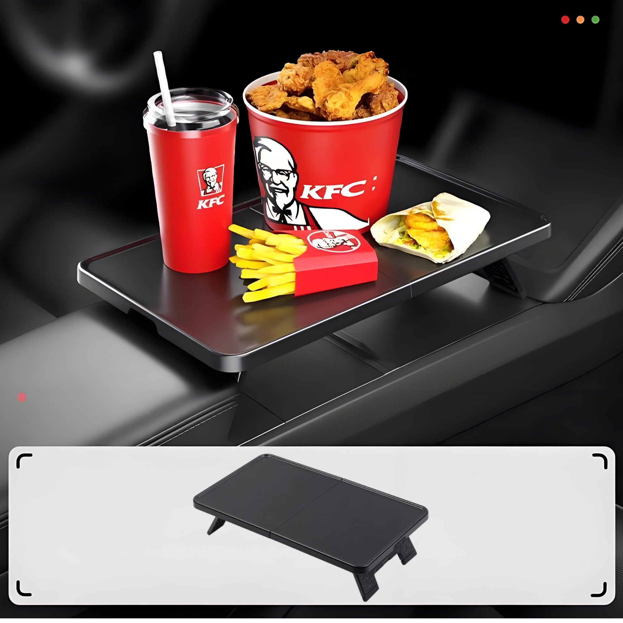 Center Console Folding Table for Model Y Juniper / Model 3 Highland - Tesery Official Store