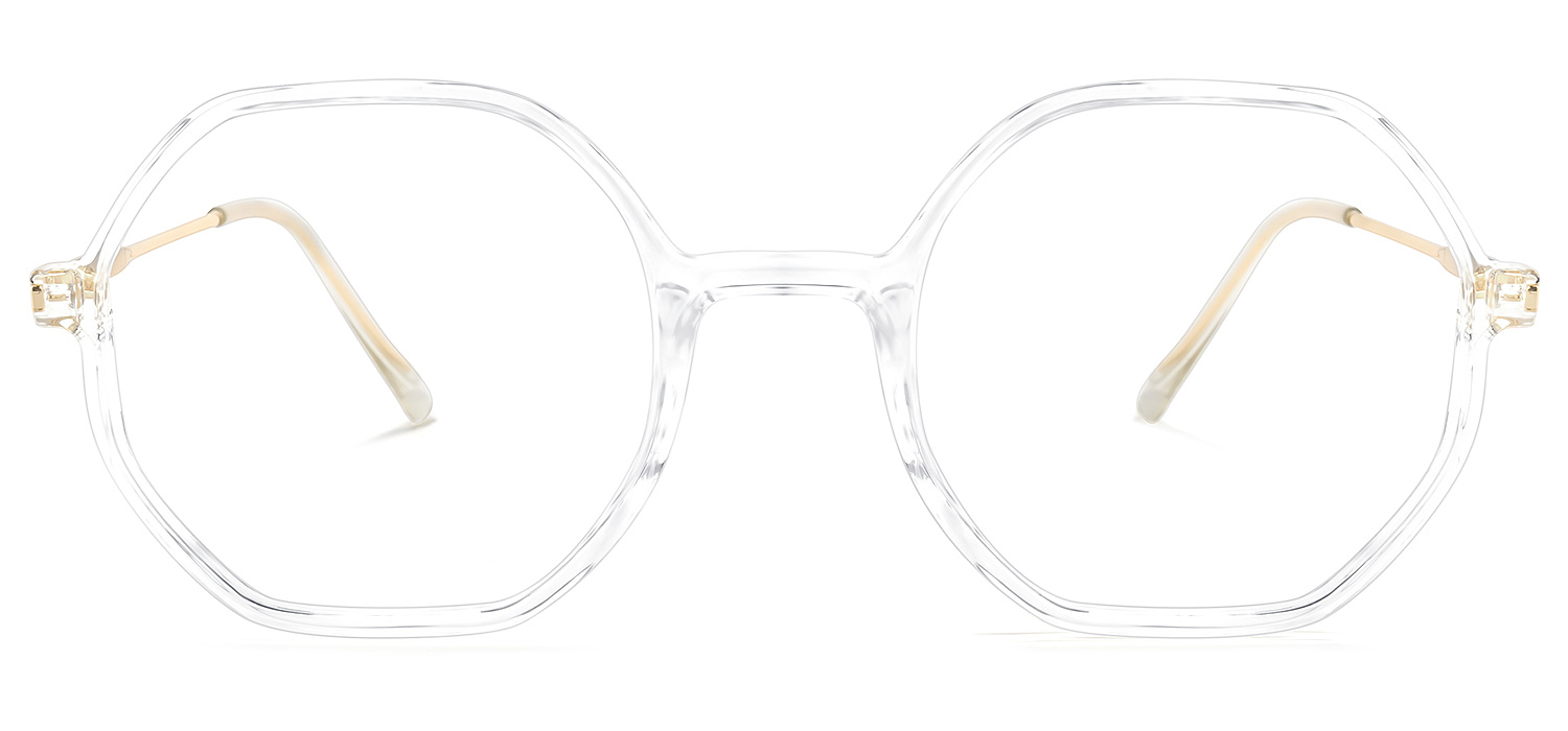 Tanner WeiÃŸ Kristall Geometrisch Brille WeiÃŸ