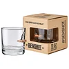 Creative bullet cup American soldier bullet cup foreign wine glass whiskey glass inlaid with bullet cup ins beer cup