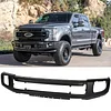 FELYCYTAS Front Bumper Compatible with 2020-2022 Ford F-250/F-350, Black Truck Automotive Steel Replacement Bumpers Face Bar, with Fog Light Holes, without Sensor Holes (Style C)