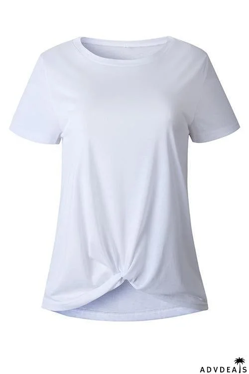 Knot Short Sleeve T Shirt