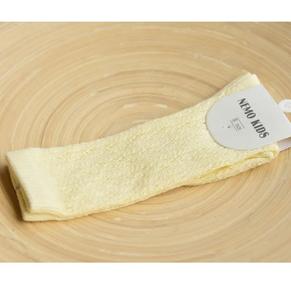 2019 Brand New Newborn Baby Infant Girl Fishnet Stockings Non-Slip Knee High Lace Thin Stockings Princess Long Tube Booties 0-4T