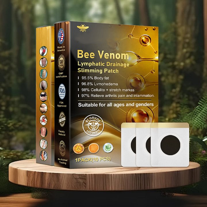 🐝🐝Bee Venom Lymphatic Drainage Slimming Patch🔥