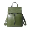 Genuine leather Cowhide Women's bags Backpack