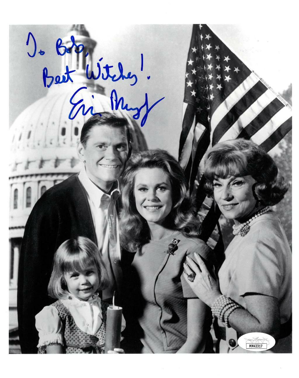 Erin Murphy Signed Bewitched Authentic Autographed 8x10 B/W Photo Poster painting JSA #MM43317