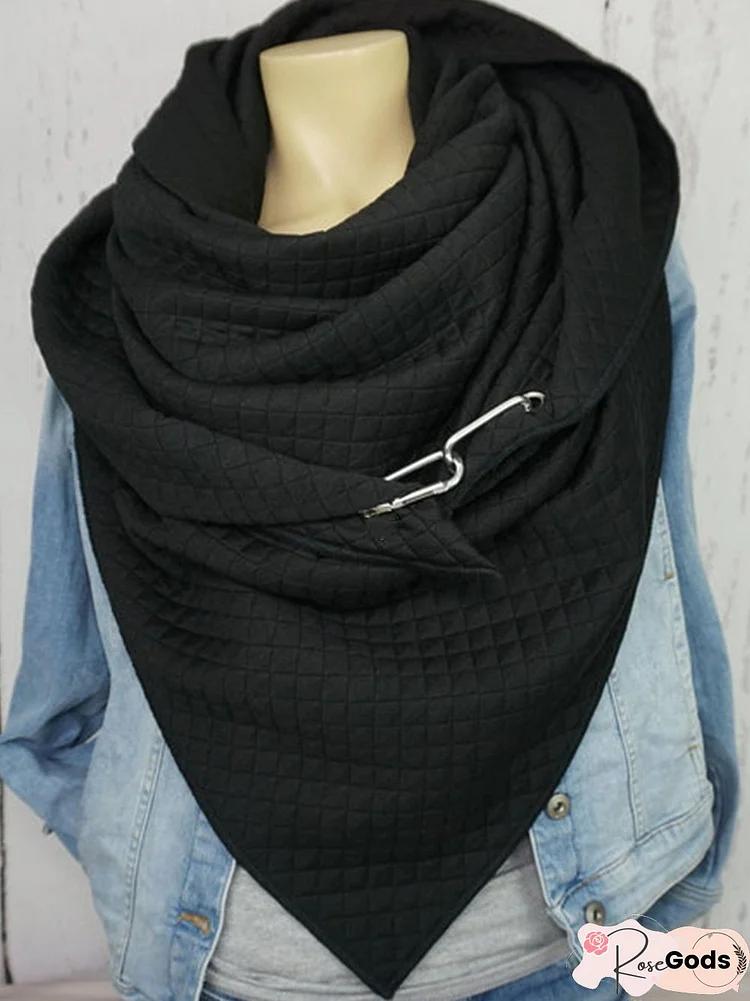 Cotton-Blend Casual Scarf