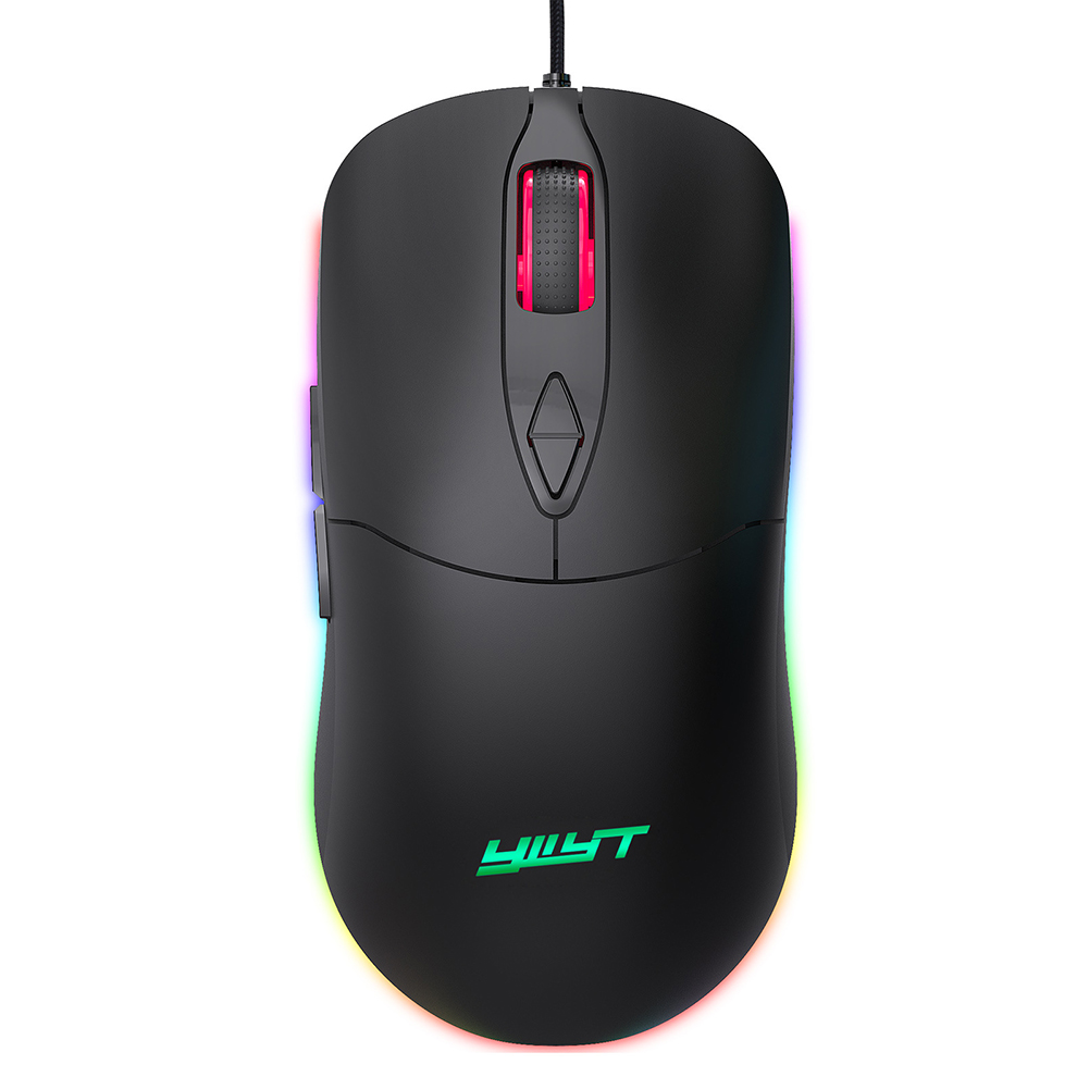 

YWYT G858 Wired Mouse Ergonomic 7200DPI RGB Lighting Programmable Game Mice, 501 Original