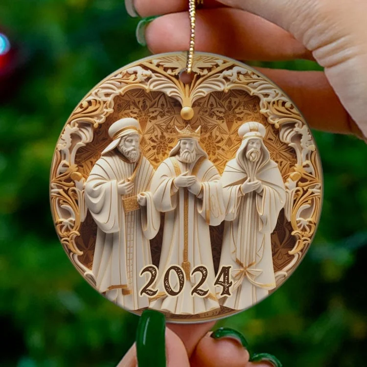 Wise Men Christmas Ornament
