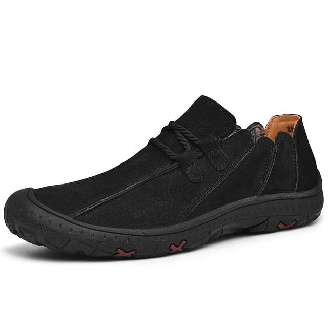 Men Breathable Suede Trekking Sneakers Radinnoo.com