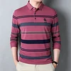 Classic striped polo shirt