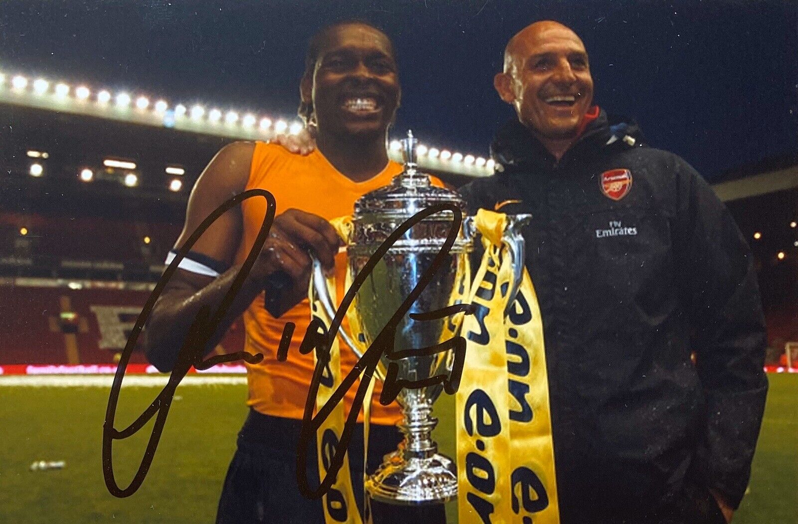 Jay Emmanuel-Thomas Genuine Hand Signed 6X4 Photo Poster painting - Arsenal 1