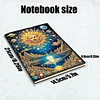 (US Local)Special Shaped Holy Sun 50 Pages Diamond Painting Notebook for Beginners