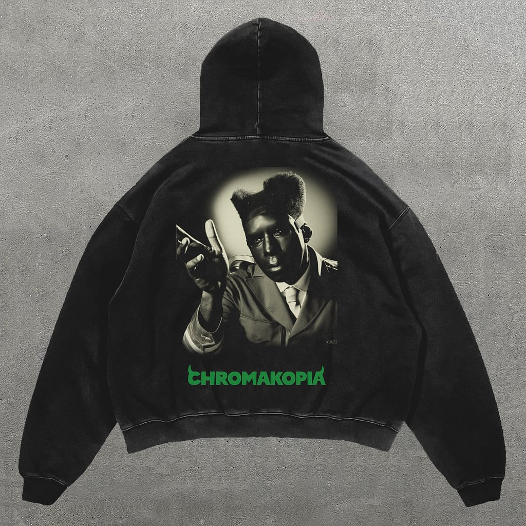 Sopula Vintage Creator New Album Graphic Washed Hoodie - SOPULA