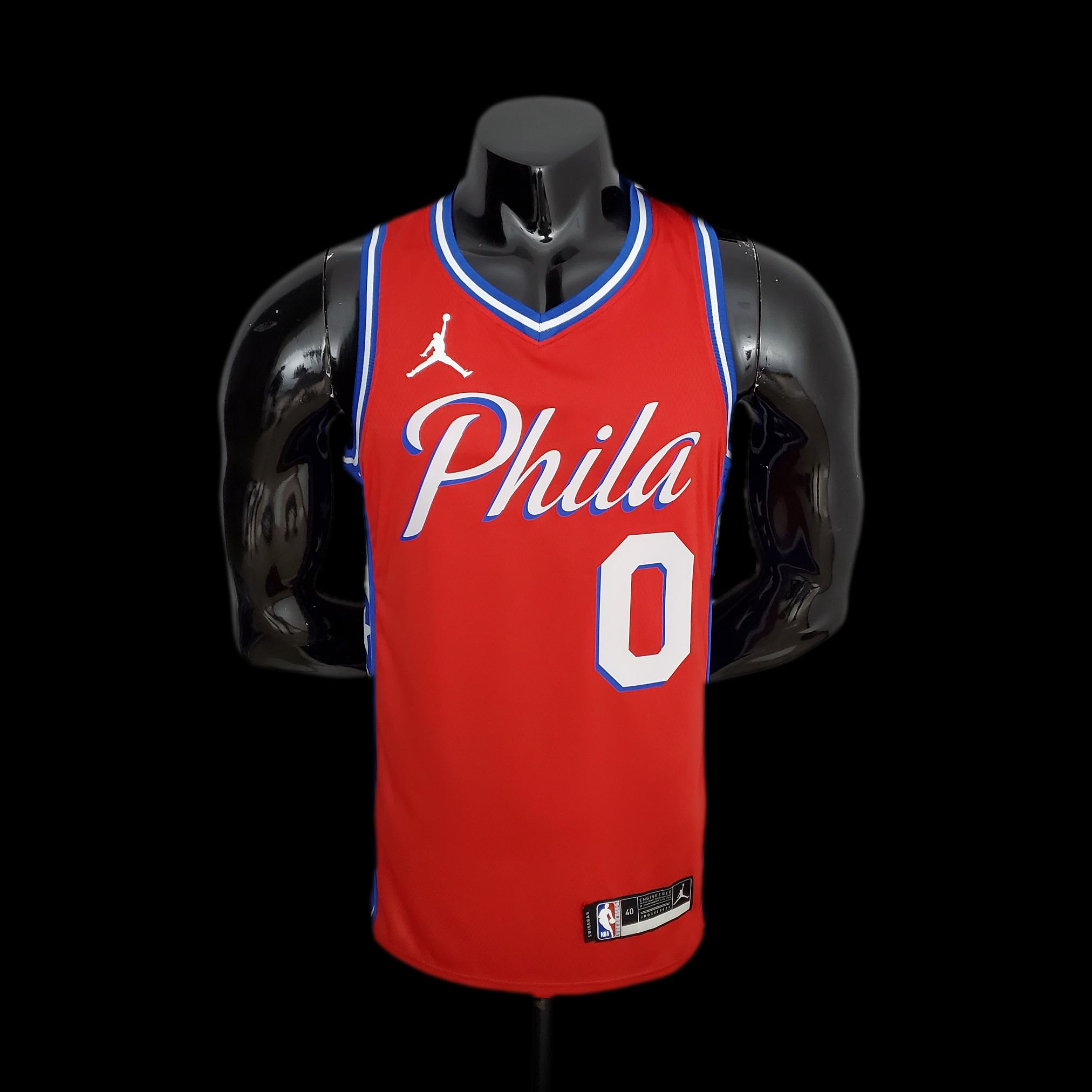 Maillot Philadelphia 76ers 0 MAXEY NBA Basket Maillot De Fou, site maillot de foot pas cher