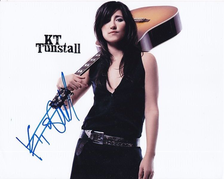 KT TUNSTALL signed autographed Photo Poster painting