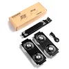 Laptop Cooling Fan with 2/4 Fans Foldable RGB 7 Height for 11-17.3 Inch Notebook