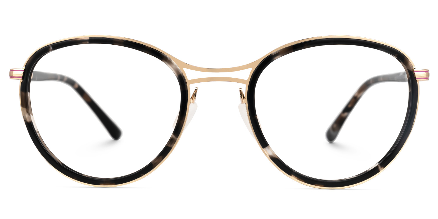 Kimball Schwarz-Tortoise Rund Brille Schwarz-Tortoise