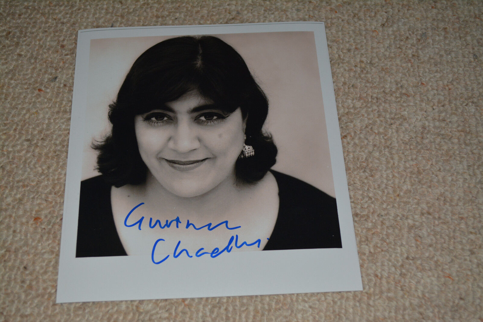 GURINDER CHADHA signed autograph In Person 8x9 director KICK IT LIKE BECKHAM