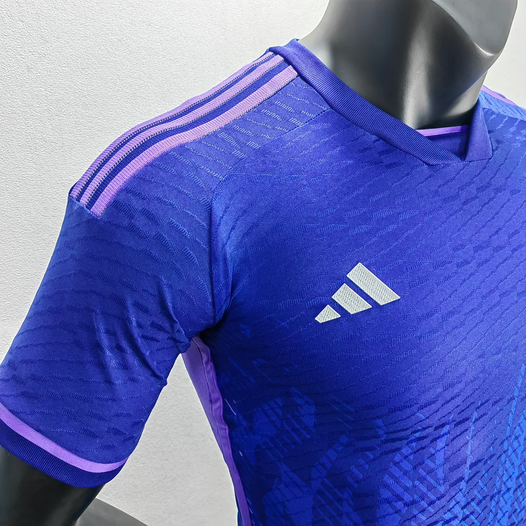 2022 Argentina Away Player Version Men's Football T-Shirt