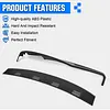 [US Local Warehouse] For RAM 1500 2500 3500 2002-2005 Dashboard Panel Dash Instrument Cover Cap Car Dashboard Protector Instrument Panel Protector Instrument Panel Protector