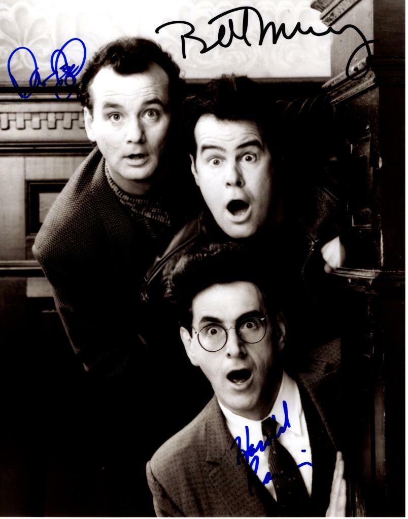 Dan Aykroyd Murray Ramis signed 11x14 Photo Poster painting + COA autographed Picture very nice