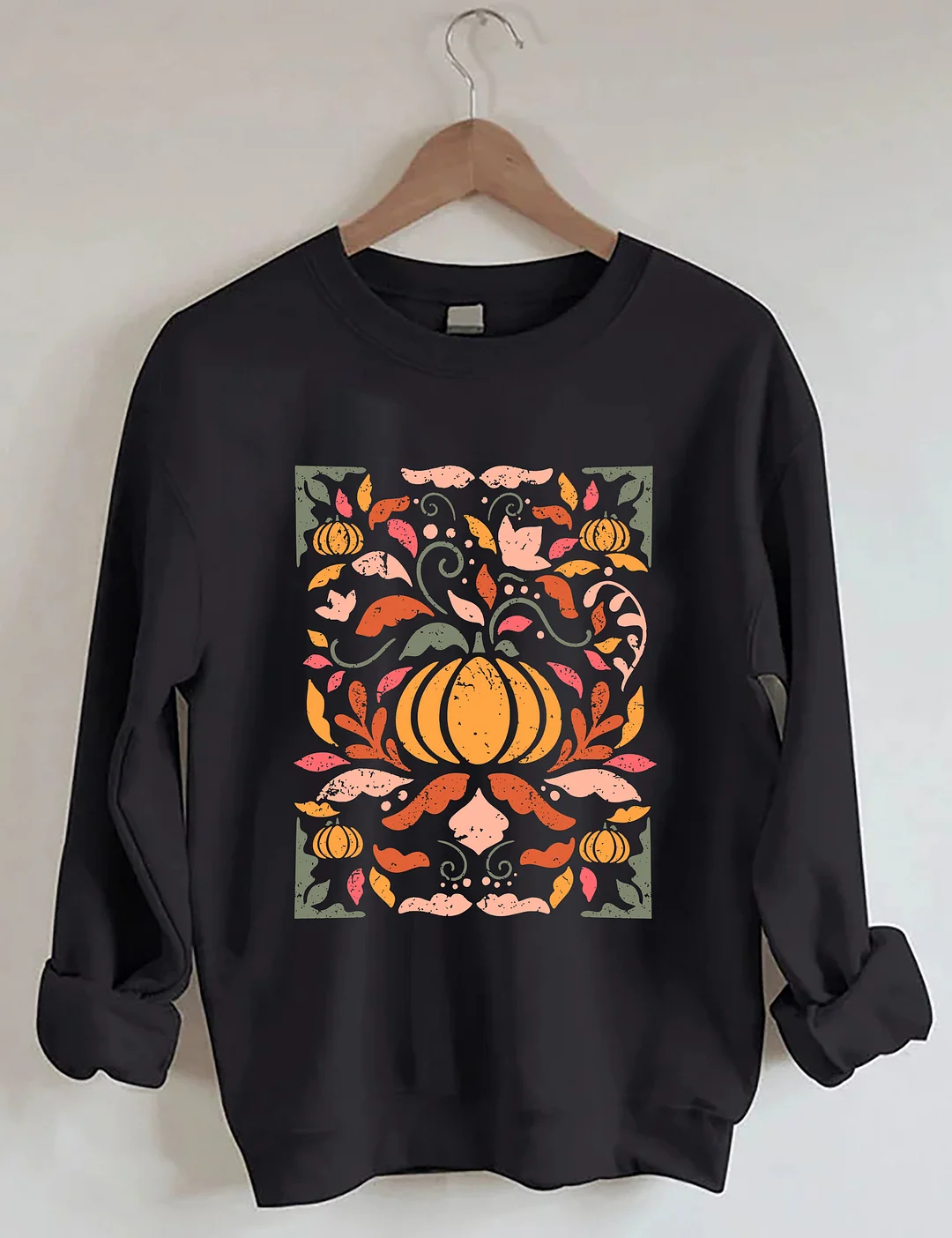 Fall Floral Sweatshirt