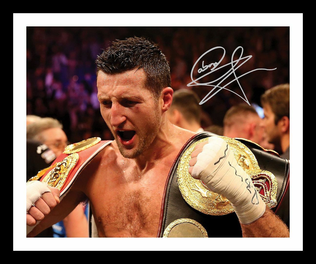 Carl Froch Autograph Signed & Framed Photo Poster painting