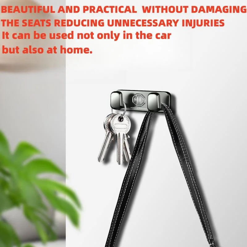 Car Multi-Functional Metal Double Hook (2PCS)