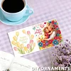 6pcs Diamond Painting Happy Mothers Day Greeting Card with Envelope for Family Friends Holiday Gift Congratulations
