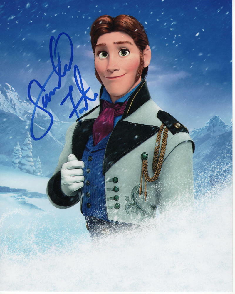 SANTINO FONTANA SIGNED AUTOGRAPHED 8X10 Photo Poster painting - FROZEN PRINCE HANS, TOOTSIE