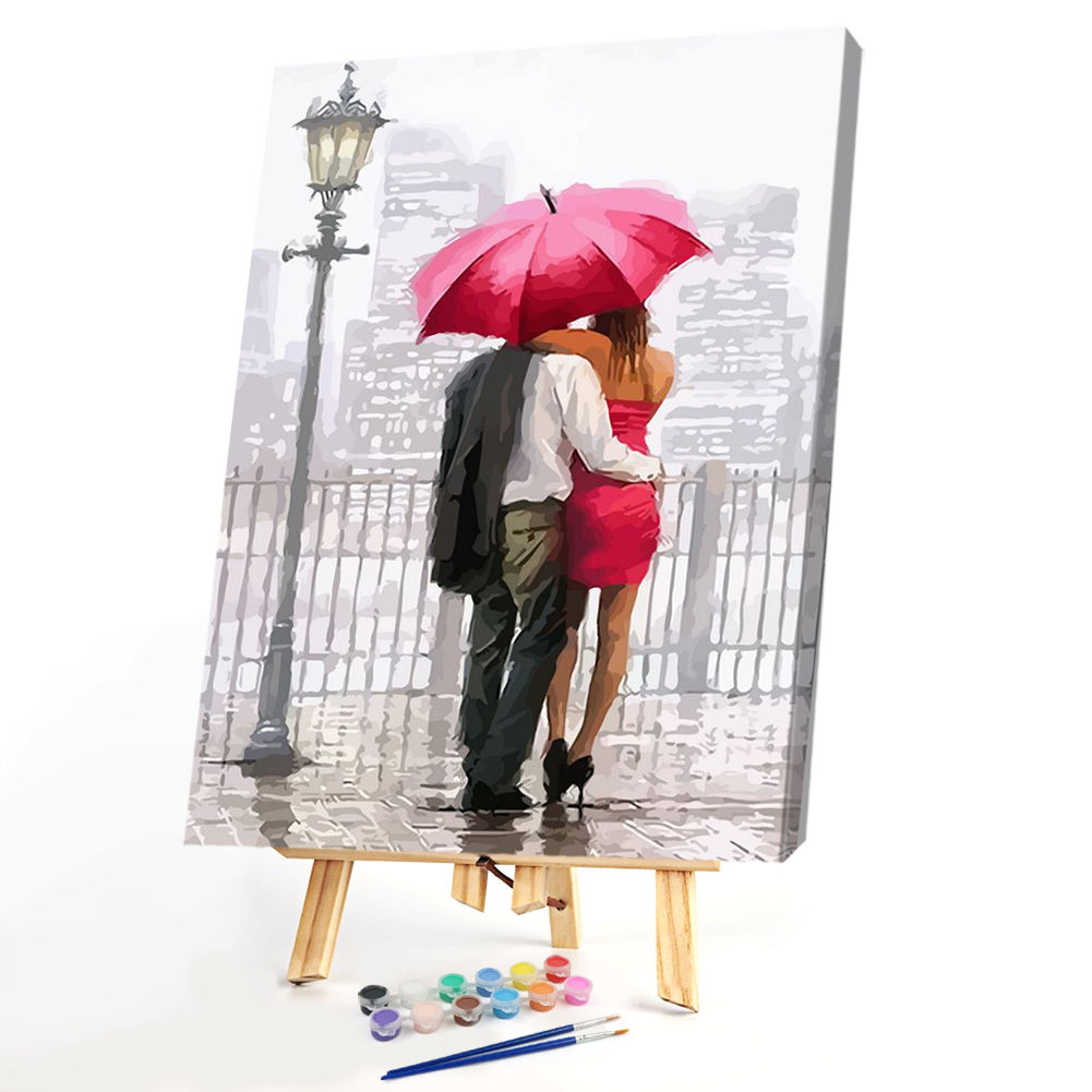 

40x50cm - Paint By Numbers Couple, 501 Original