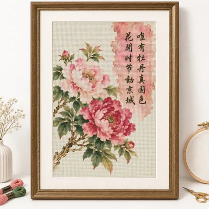 Printed & Stamped Cross Stitch Kits | Panda Stitch